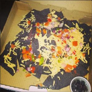 Vegan nachos at The Wooden Monkey in Halifax