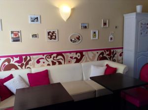 Inside decor at good dEATs in Potsdam