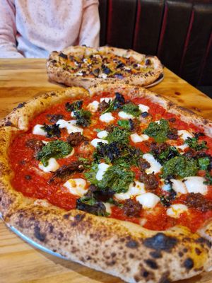 Vegan Lamb at Pizzarova - Whiteladies Rd in Bristol