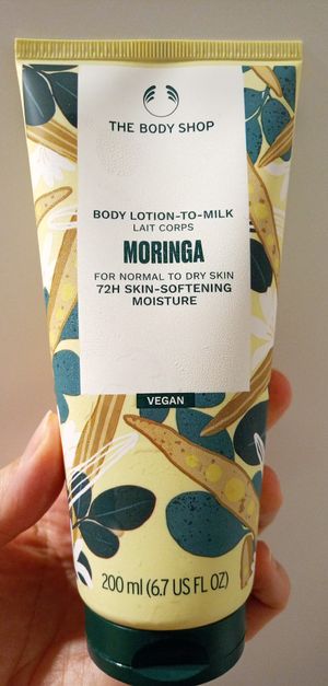 Nice flowery scent at The Body Shop in Vienna