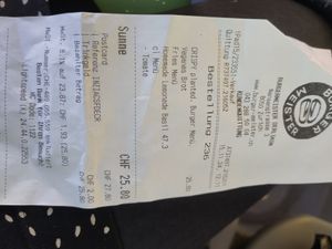  at Burgermeister Oerlikon in Zurich