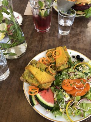 Quiche at Symbiose in Leipzig