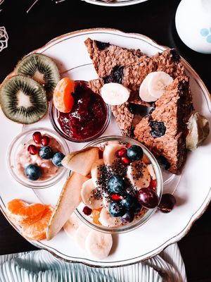 Porridge Frühstück at Symbiose in Leipzig