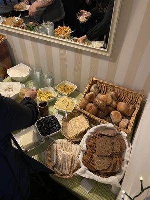 The bread is self made  at Symbiose in Leipzig