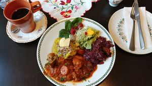 goulasch at Symbiose in Leipzig