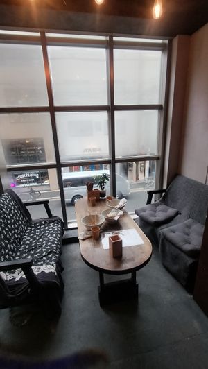 Interior at Vegan Ramen by Playpen Friends in Osaka
