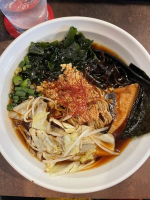 Syoyu Tonkotsu Ramen  at Vegan Ramen by Playpen Friends in Osaka