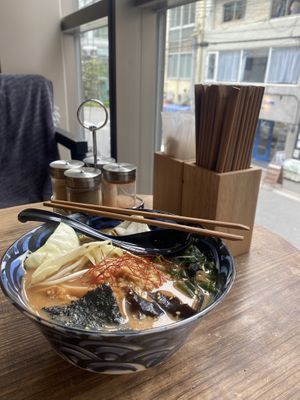   at Vegan Ramen by Playpen Friends in Osaka
