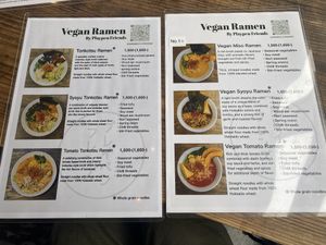   at Vegan Ramen by Playpen Friends in Osaka