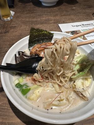4. Tonkotsu Ramen.   at Vegan Ramen by Playpen Friends in Osaka