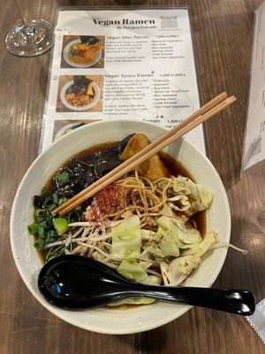  at Vegan Ramen by Playpen Friends in Osaka