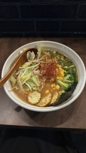   at Vegan Ramen by Playpen Friends in Osaka