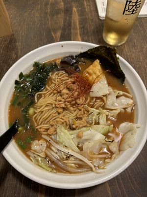 Syoyu Tonkostu Ramen  at Vegan Ramen by Playpen Friends in Osaka