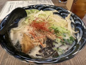 Tonkotsu Ramen  at Vegan Ramen by Playpen Friends in Osaka