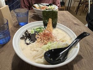   at Vegan Ramen by Playpen Friends in Osaka