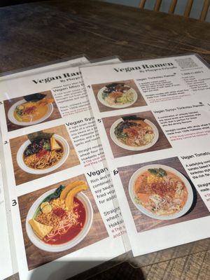   at Vegan Ramen by Playpen Friends in Osaka