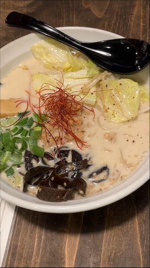  at Vegan Ramen by Playpen Friends in Osaka