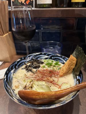   at Vegan Ramen by Playpen Friends in Osaka