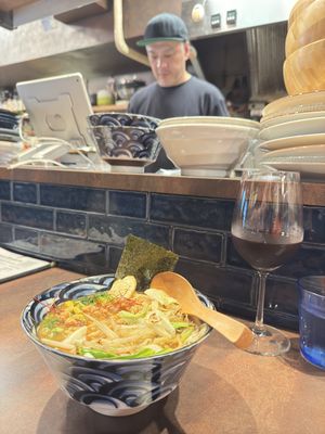   at Vegan Ramen by Playpen Friends in Osaka