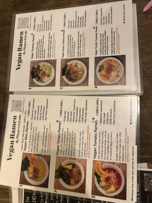   at Vegan Ramen by Playpen Friends in Osaka