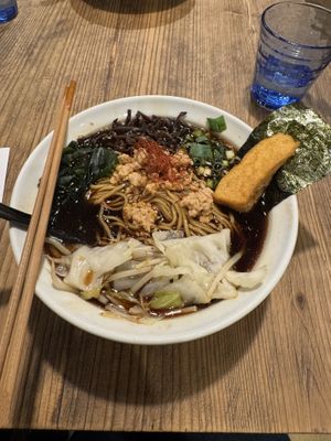   at Vegan Ramen by Playpen Friends in Osaka