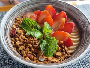 Morning sunshine bowl at Ketela Eatery & Lifestyle in Canggu