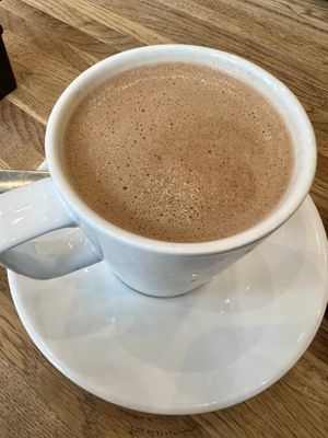 Chilli hot chocolate   at XOKO in Inverness
