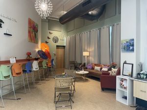 Dining area   at The Cafe at OM in Spring Hill