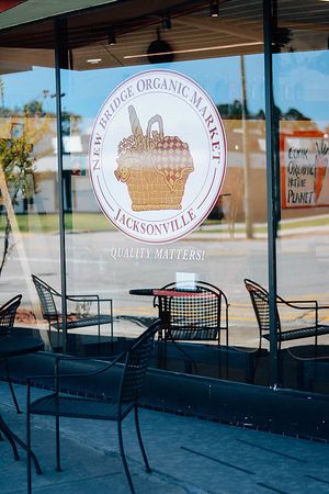 The front of the store. at New Bridge Organic Market in Jacksonville
