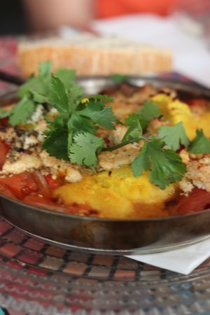 Zakaim shakshuka at Zakaim - Vegan Boutique in Tel Aviv