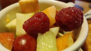 Salad fruits at Lola Rosa - Parc in Montreal