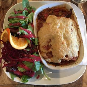 Lasagne végane at Lola Rosa - Parc in Montreal