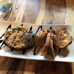 Tartare de carottes at Lola Rosa - Parc in Montreal