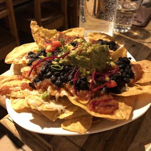 Nachos en version végane at Lola Rosa - Parc in Montreal