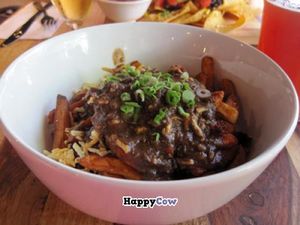 Vegan poutine with Daiya shreds. Hard to beat. at Lola Rosa - Parc in Montreal