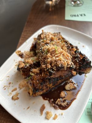 Corn ribs  at Ka Pao in Edinburgh