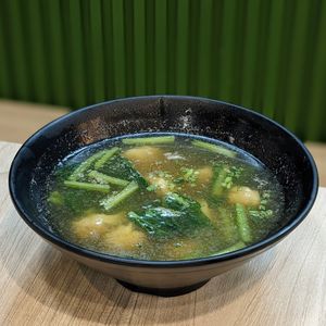 Vegan Wanton Soup at Kale by KangSu 康素 @ The Adelphi in Central Singapore