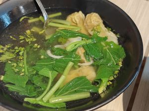 Wanton Soup | 云吞汤 at Kale by KangSu 康素 @ The Adelphi in Central Singapore