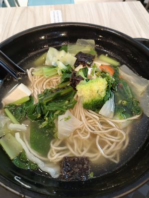 Vege ramen $7.50 at Kale by KangSu 康素 @ The Adelphi in Central Singapore