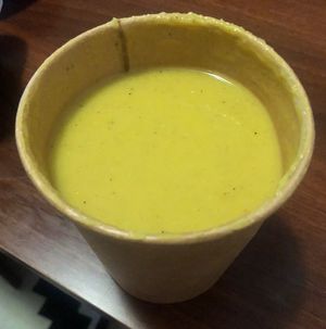 Lentil soup  at Faya Healthy Mediterranean  in Abu Dhabi