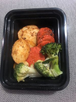 Roasted veg at Faya Healthy Mediterranean  in Abu Dhabi