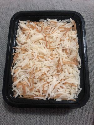 Vermicelli rice at Faya Healthy Mediterranean  in Abu Dhabi