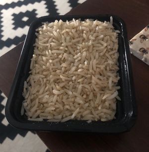 Brown rice  at Faya Healthy Mediterranean  in Abu Dhabi