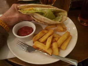 Unusual but very tasty. at HEVRE bar in Krakow