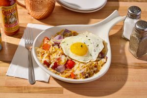 Vegetarian "Veggie" Hash at JoJo's Shake Bar in Orlando