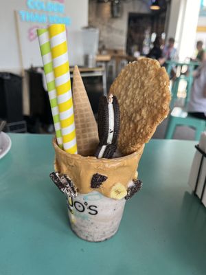 Nada milkshakee  at JoJo's Shake Bar in Orlando