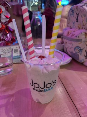 vanilla milkshake   at JoJo's Shake Bar in Orlando