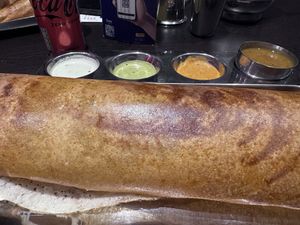 Masala Dosa: don’t mind if I do!  at Dosa Kingdom in Hove