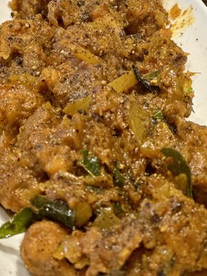 Mushroom Fry - absolutely banging!  at Dosa Kingdom in Hove