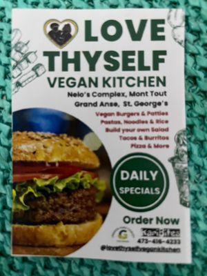  at Love Thyself Vegan Kitchen in St Georges